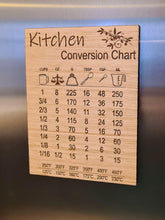 Load image into Gallery viewer, Kitchen Conversion Chart