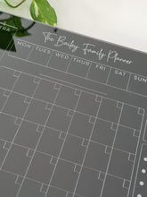 Load image into Gallery viewer, Acrylic Family Planner