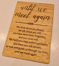 Load image into Gallery viewer, Memory Plaque