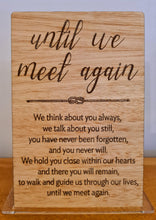 Load image into Gallery viewer, Memory Plaque